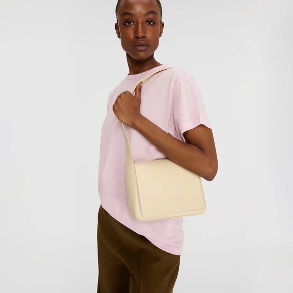 Mansur Gavriel Authentic NWT Box Leather Shoulder Bag - Picture 3 of 12